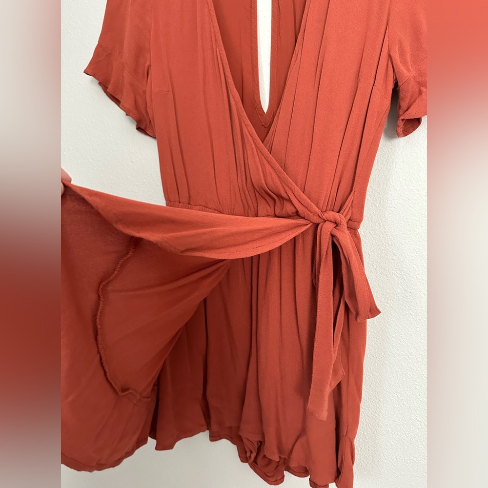 ROMPER WRAP AROUND DRESS - Picture 7 of 7